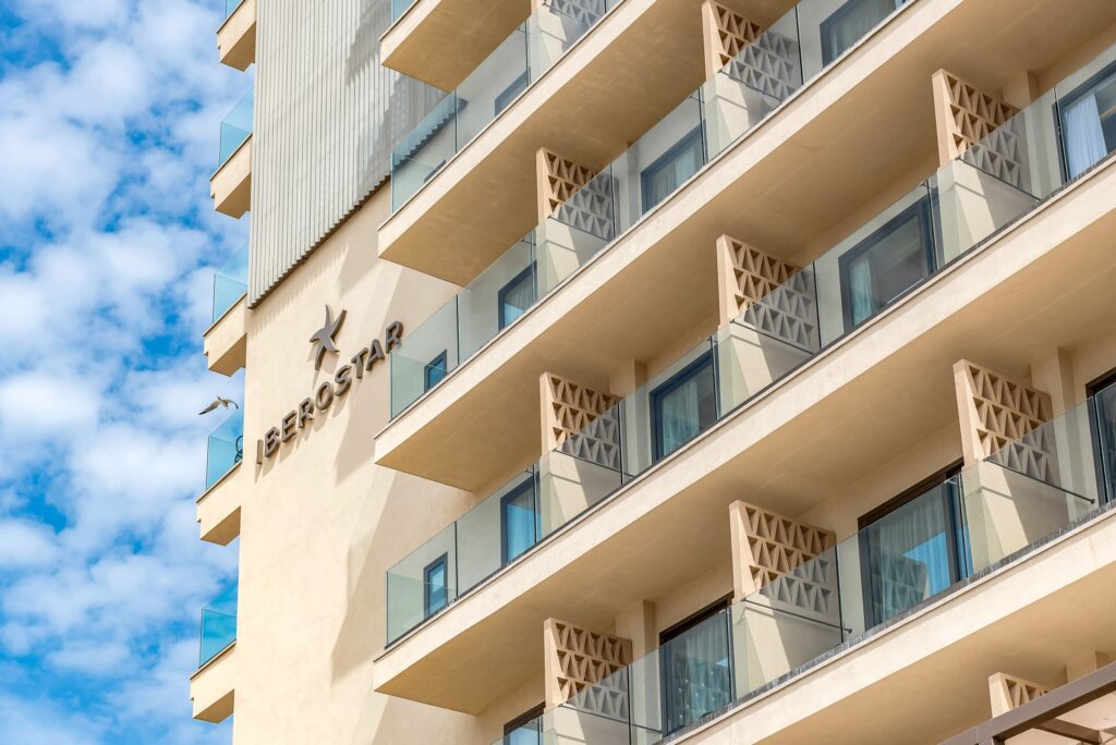 Celosías de Porex en Iberostar