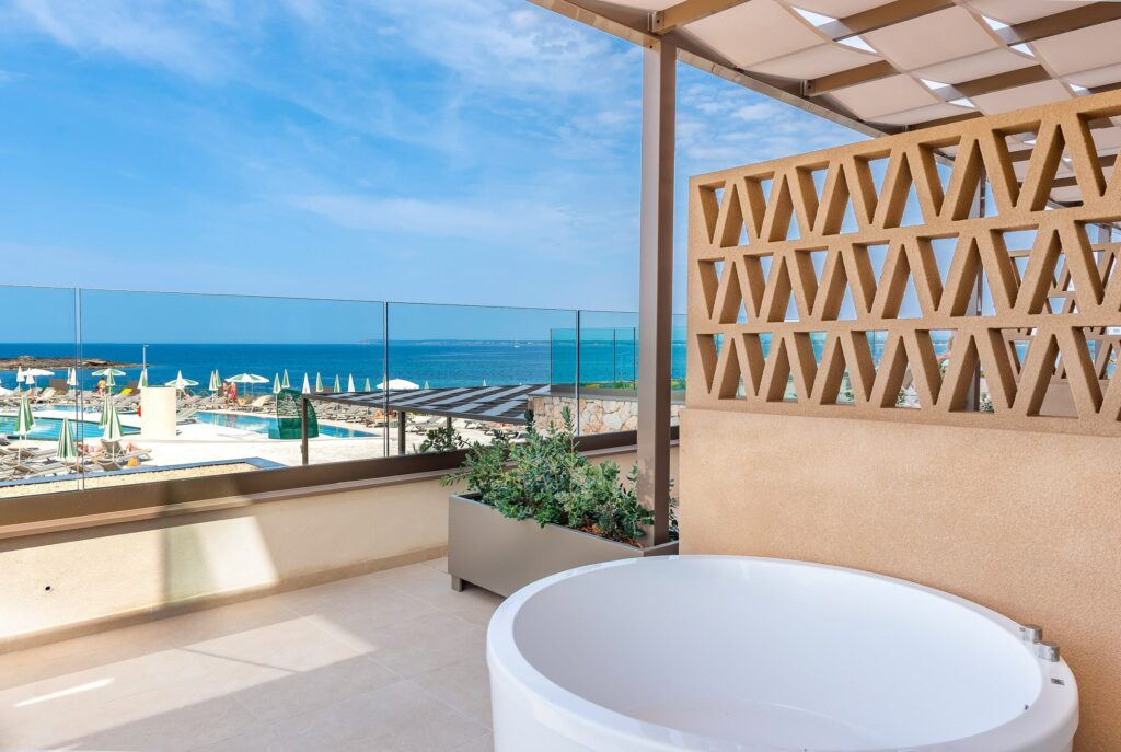 Vista desde el balcón Iberostar Es Trenc