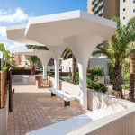 Entrada hotel Aubamar