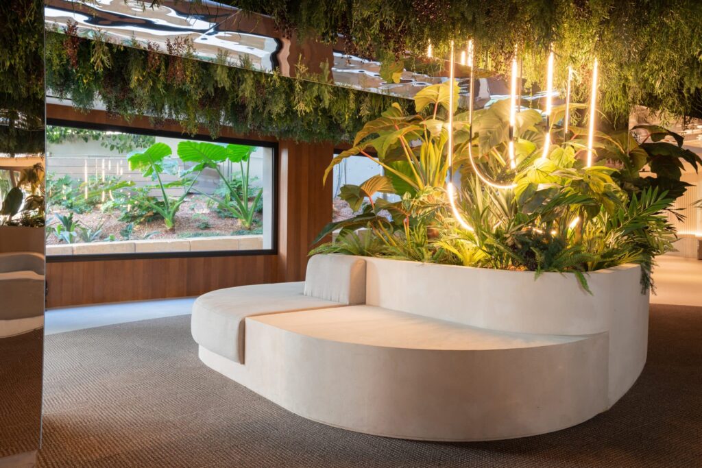 Interior hotel Aubamar